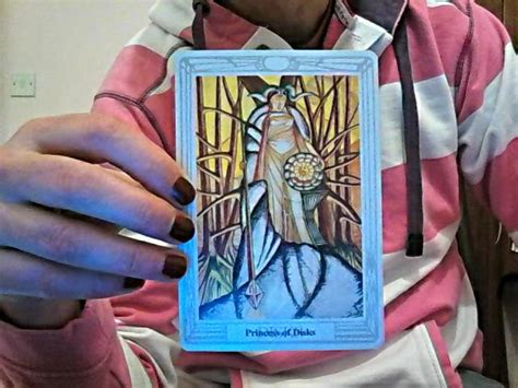 thoth tarot princess of disks|Princess of Disks Thoth Tarot Card Tutorial .